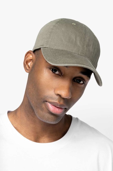 Unisex  Faded Cap - Washed Black
