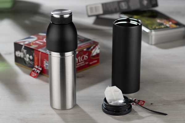 Dvojna termo steklenica 850 ml, snemljiva skodelica