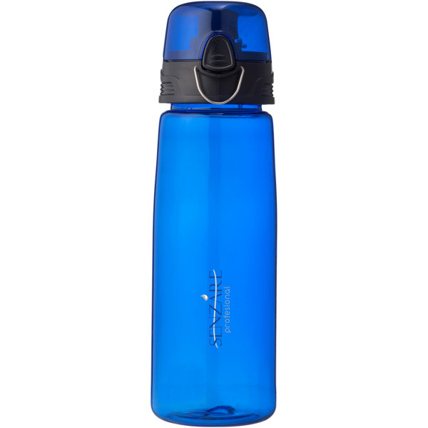 Capri 700 ml Tritan™ Sportflasche - Transparent Blau