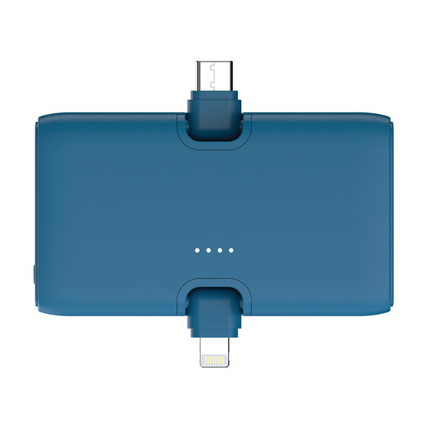 Powerbank 20W PD en plastique RCS Urban Vitamin Los Angeles - Bleu