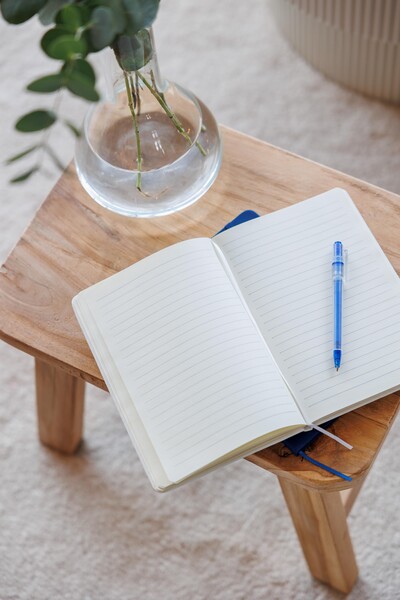 Notebook Eva | Recycled | A5 | Lined - yellow