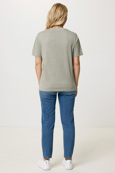 T-shirt léger en coton recyclé IQONIQ Sierra - Light Heather Green / XXS