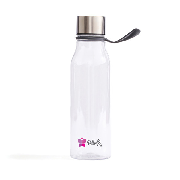 VINGA Lean boca za vodu od tritana 600 ml - Prozirna