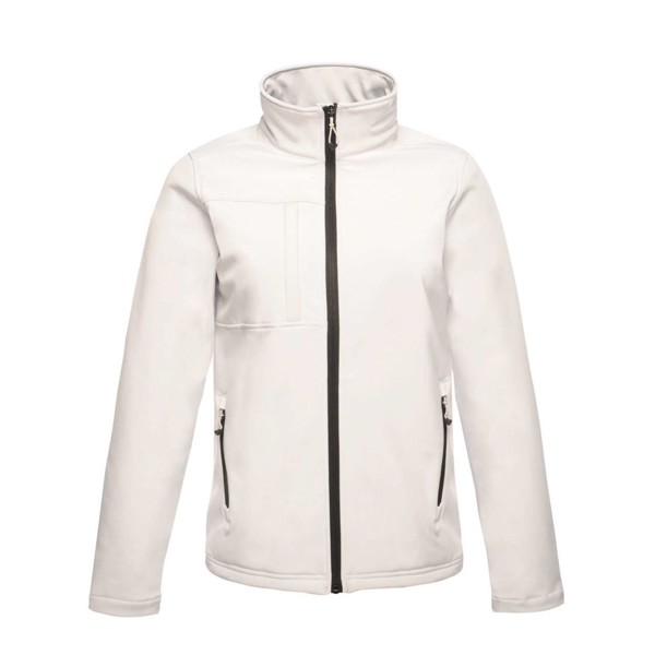 Men's Octagon Ii Printable 3 Layer Membrane Softshell - White / Light Steel / S