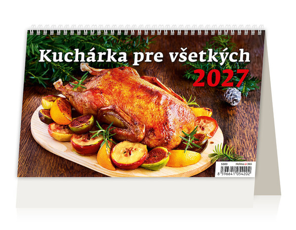 Stolní kalendář Kuchárka pre všetkých 2027