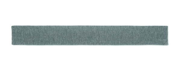 Sciarpa in poliestere RPET Rafy - Bianco / Grigio