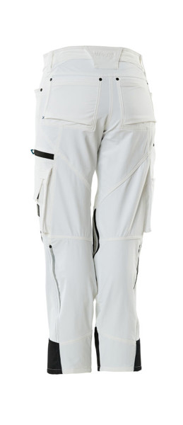 Pantaloni cu buzunare pentru genunchi - MASCOT® - White