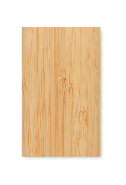 Arenapower C bamboo power bank, 4000 mAh, Type-C