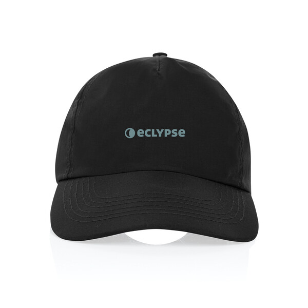 KENTO URBAN RCS recycled nylon 5 pnl adventure baseball cap - Black