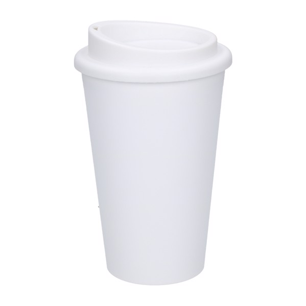 Kaffeebecher "Premium" - Weiß