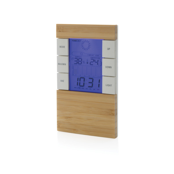 Meteostanice Utah z RCS rec. plastu a bambusu