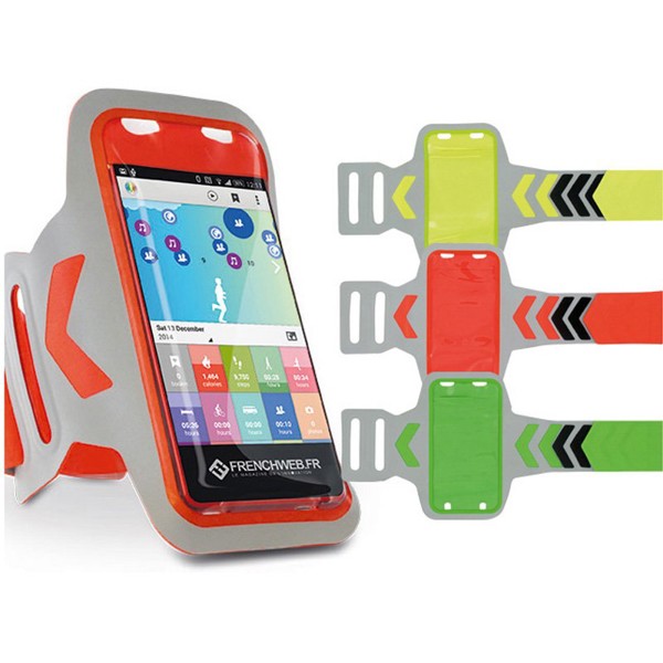 Armband for smartphone (Lycra®) - Jaune / 