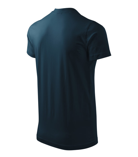 Tričko Unisex Malfini® Heavy V-Neck - Námořní Modrá / 3XL