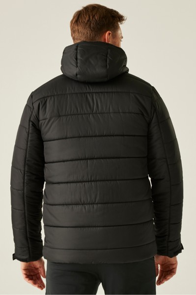 Navigate Thermal Jacket - Black / Orange Pop / 3XL