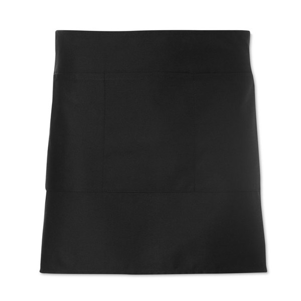 Waiter&#39;s apron short 195 gr/m2 Jared - Black