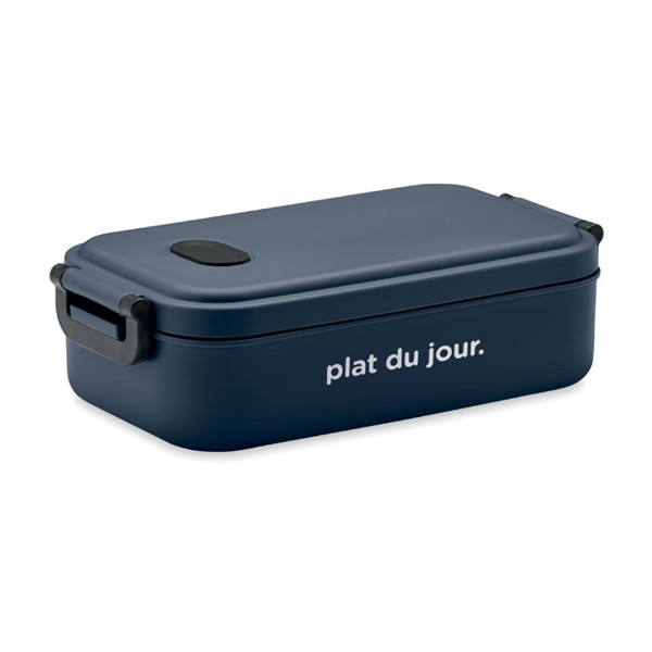 Indus lunch box airtight lid, 800 ml - French Navy