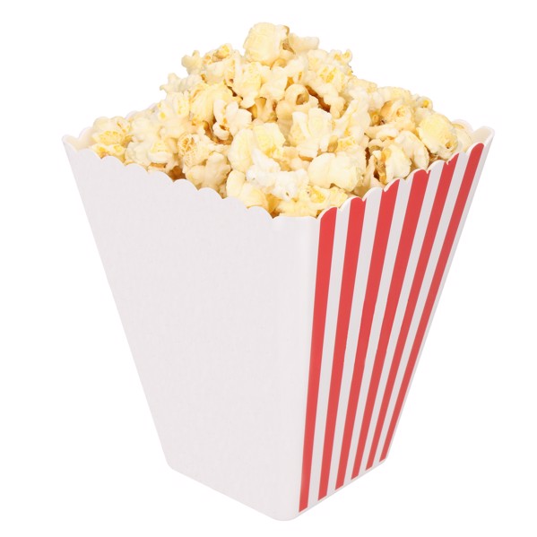 Écueille Popcorn "Hollywood", Aux Rayures