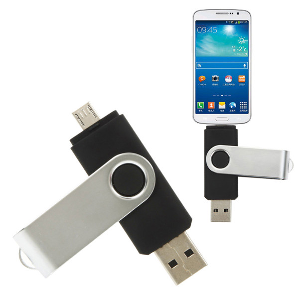 USB Flash drive OTG01 - WHITE_1GB