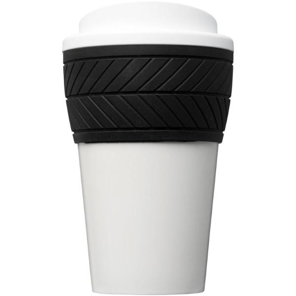 Brite-Americano® tyre 350 ml insulated tumbler - White