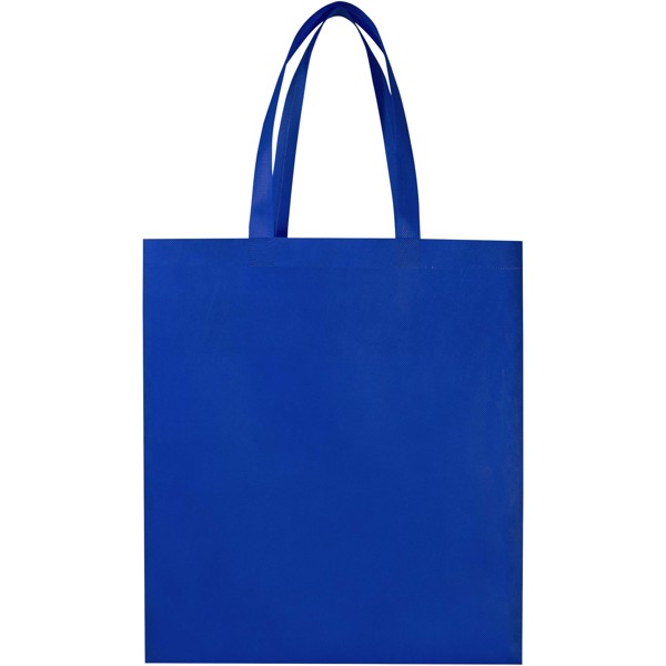 Tote bag a soffietto in tessuto non tessuto riciclato certificato GRS da 12 litri EcoSeal - Blu royal