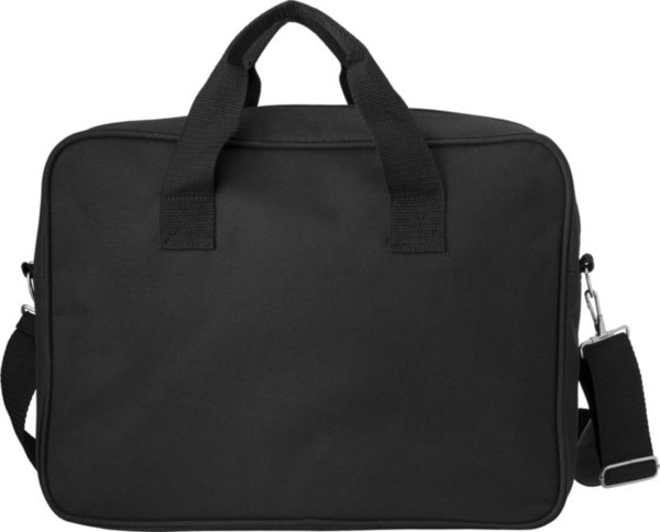Porta documentos para laptop em poliéster (600D) Valerie - Black