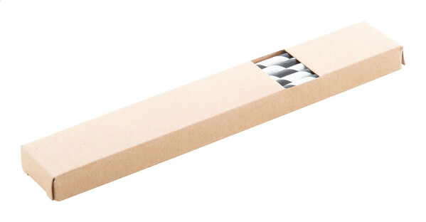 Set de pailles StriStraw - Noir / Blanc