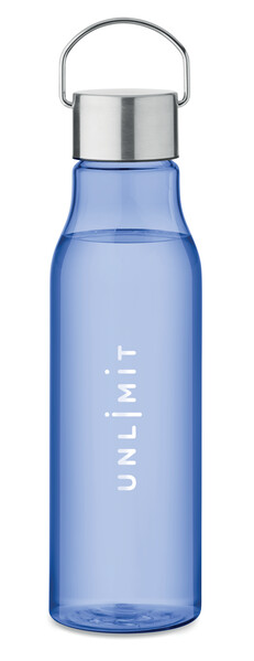 Butelka RPET z zakrętką 600 ml Vernal - Niebieski królewski