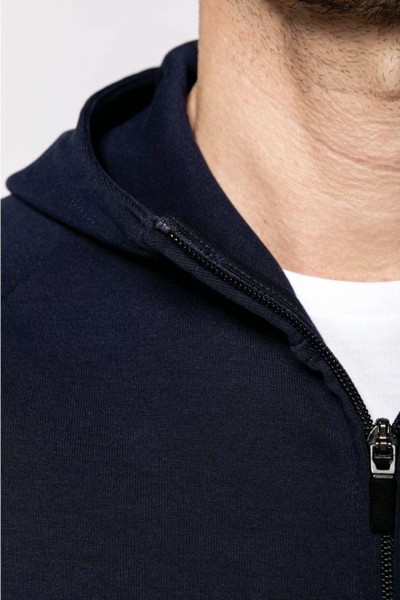 Men's Zipped Hoodie - Deep Navy / M