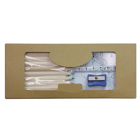 Colour pencils with colouring book DECOR