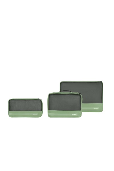 Ta Revolution Set Of 3 Packing Cubes - Samsonite - Sage