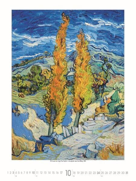 Nástenný Kalendár Vincent Van Gogh 2027