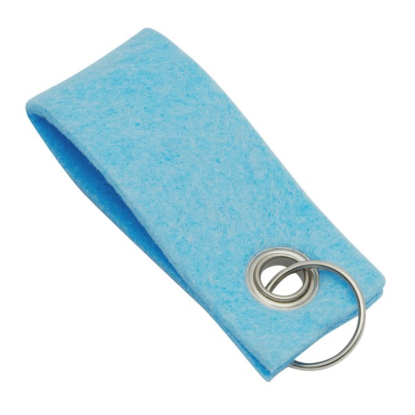 Key Ring Felt - Turquoise