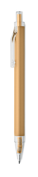 Recycled aluminium ball pen Nosta - Matt Gold