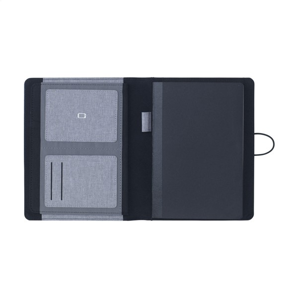 Quest Portfolio RCS RPET A5 document folder - Grey