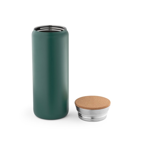 LAVINE 600. Thermos en acier inoxydable 600 ml - Vert Foncé