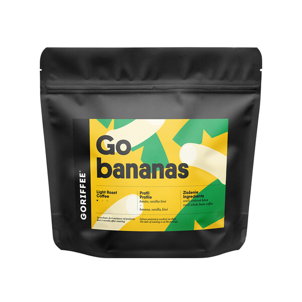 Výberová zrnková káva Go bananas filter blend