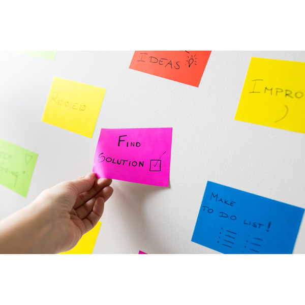 Electrostatic sticky notes | Rolly - white