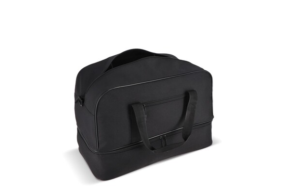 Sac de sport et de voyage en R-PET 600D 55,5 x 25 x 36 cm 50 L - Noir