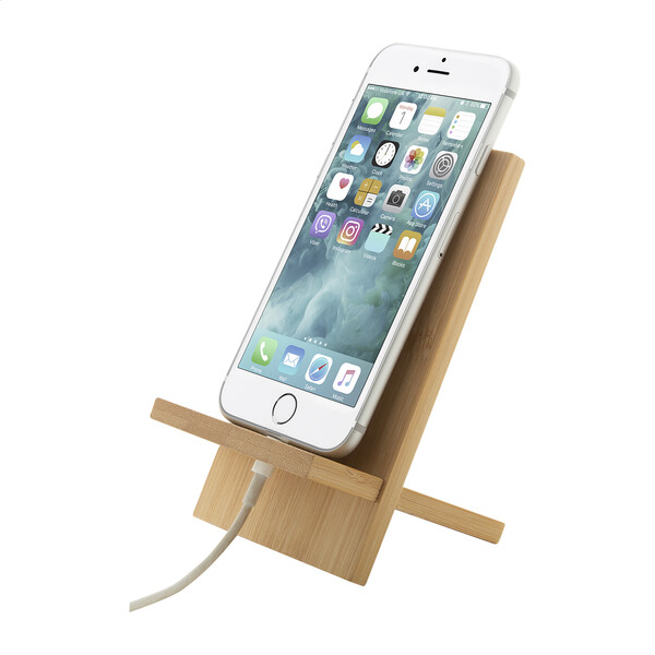 Support pour téléphone en bambou Gibba