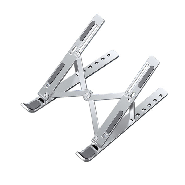 Aluminum folding laptop stand
