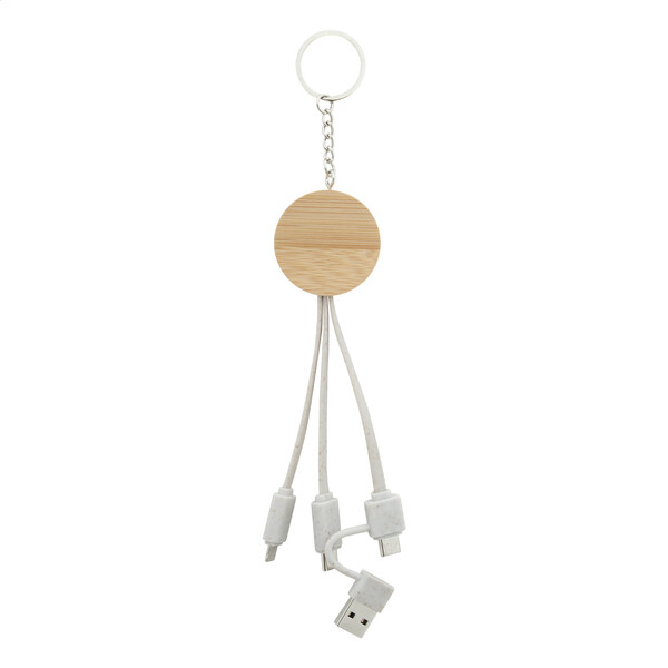 USB töltős kulcstartó Mugory