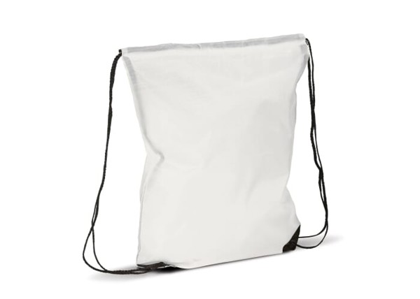 Drawstring bag premium - White