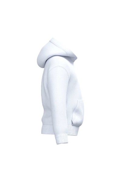 Kids' Basic Hoodie Sweatshirt - Ideal White / 10/12