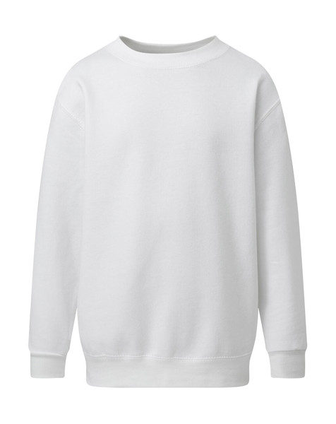 Crew Neck Sweatshirt Kids - White / 152 (11-12/2XL)