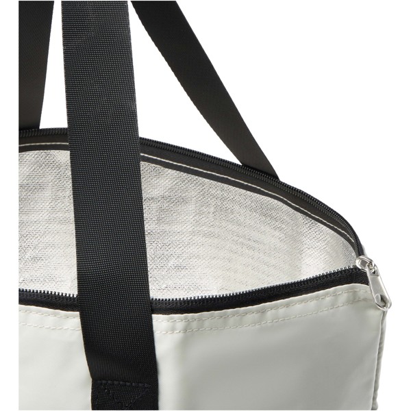 EcoFold RPET foldable tote cooler bag 15L - Sandstone