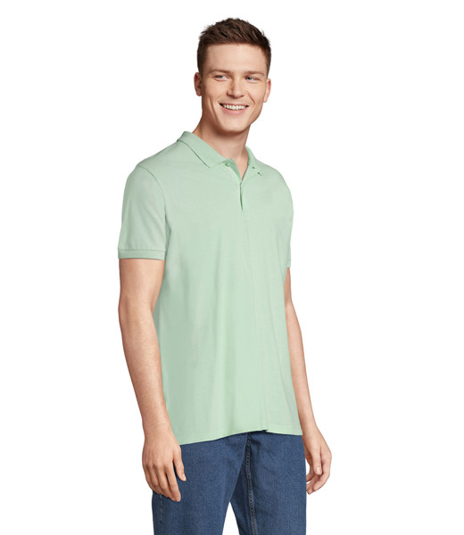 PLANET MEN Polo 170g - Frozen GreenS