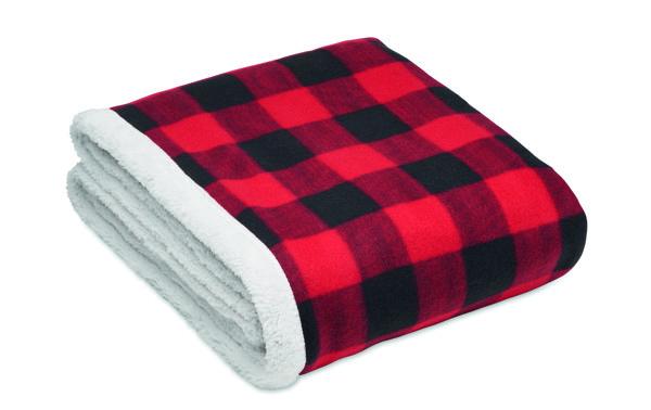 Shermatt fleece blanket 150x120 cm, RPET 180g/m²
