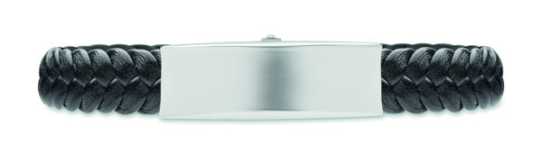 Bracelet tressé en simili cuir Faulet