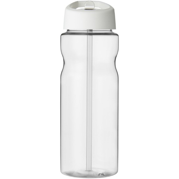 H2O Active® Base 650 ml spout lid sport bottle - Transparent / White