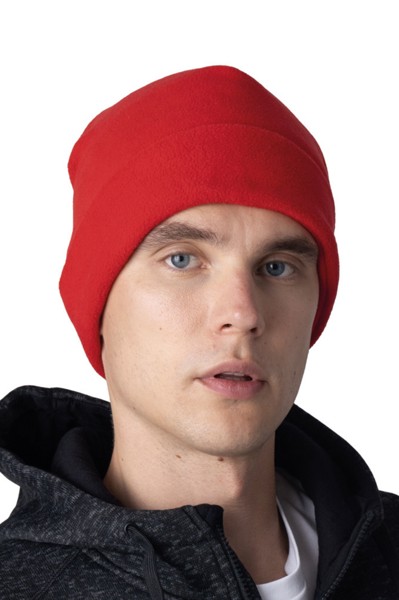 Polar Fleece Beanie - White